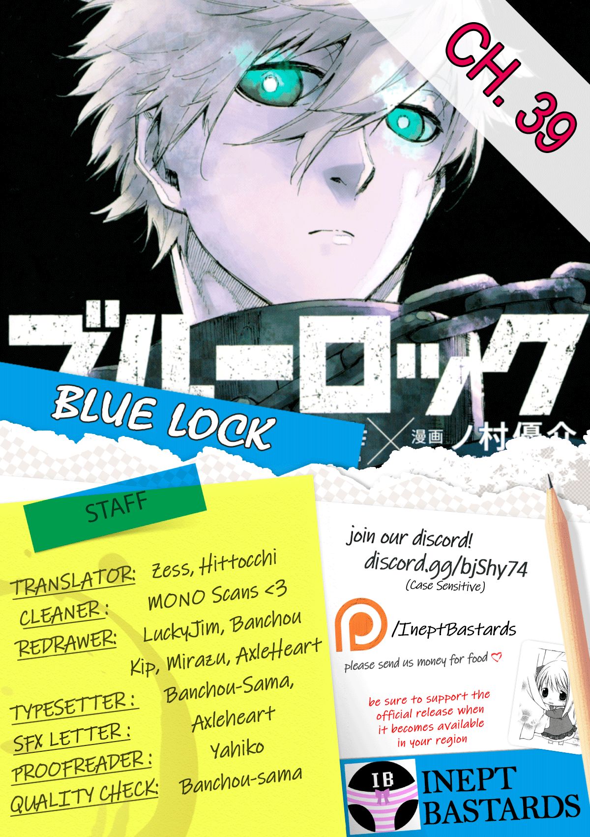 Blue Lock Chapter 39 1